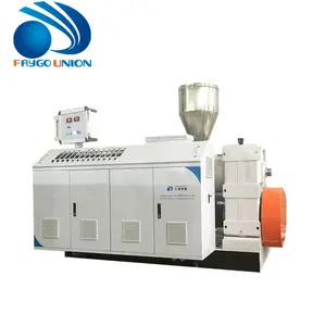 FAYGO UNION plastic extrusion machinery produce pp pe wpc profile extrusion line for sale