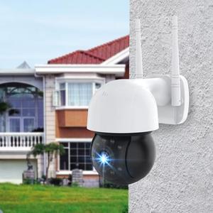 كاميرا LETONDA صغيرة على شكل قبة بدقة 2 ميجابكسل وهوائي مزدوج وزاوية واسعة 355 درجة مع تتبع ذكي للحركة وصوت ثنائي الاتجاه وذاكرة سحابية وبطاقة ذاكرة - Product Image 1