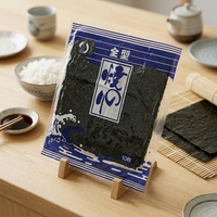 Nori croustillant pour sushi, directement de l'usine, type complet, algues séchées saines et savoureuses