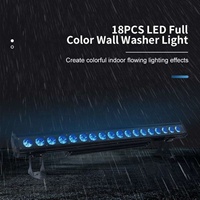 Projecteur mural linéaire professionnel 18x18W LED IP65 pour extérieur – Lot de 18