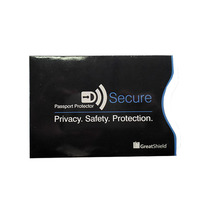 Security Anti-Theft Anti-Hacking RFID Blocking Aluminum Paper Card Sleeve Customizable Size Color for Credit/Debit/VISA Cards