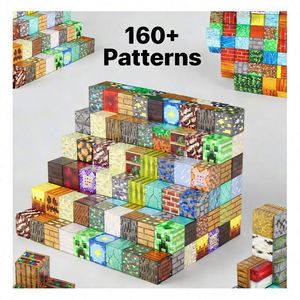 Bloques de Construcción Magnéticos STEM Montessori, Cubo Sensorial de Plástico ABS, Juego de Construcción y Aprendizaje, Juguetes Creativos para Niños de 5 a 7 Años - Product Image 4