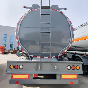 Semi-<span class=keywords><strong>remorque</strong></span> citerne à carburant de 45 tonnes, 3/4 essieux, 12 roues, de bonne qualité, capacité de 45 000 litres - Product Image 6