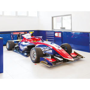 Meuble modulaire Fami GARAGE032, plateau en acier avec porte en polycarbonate, 1428mm - Product Image 6