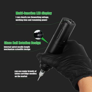 Stylo à tatouer rechargeable Tuffking, électrique, sans fil, à piles, machine à tatouer permanente pour usage général - Product Image 4