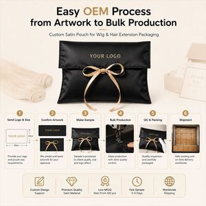 Bolsa de Regalo de Satén con Estampado Metálico Opulento, Cinta Personalizada para Embalaje de Regalos Reutilizable y Duradero, Experiencia de Desempaquetado Definitiva - Product Image 6