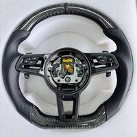 Volant de direction en carbone brillant de qualité supérieure pour Cayenne Macan 911 971 986 986 958.1