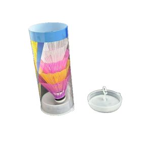 Nylon Shuttlecocks Yellow White Purple Durable Training For Children Lightweight Plastic Feathers - Product Image 5