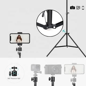 Goedkope 1.6M Statief Stand Voor Telefoon Met Selfie Ringlamp - Product Image 3