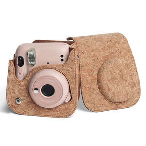 Étui en liège pour <span class=keywords><strong>appareil</strong></span> <span class=keywords><strong>photo</strong></span> <span class=keywords><strong>instantané</strong></span> Compatible avec <span class=keywords><strong>Instax</strong></span> <span class=keywords><strong>Mini</strong></span> 11, sac en cuir PU avec poche et bandoulière réglable - Product Image 6