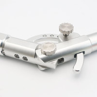 NOUVEAU OEM 4 #   Canne à pêche en aluminium à réglage bidirectionnel pour la pêche à la traîne, avec poignée droite ou coudée