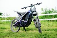 Moto tout-terrain électrique à moteur central haute vitesse 72V 3000W >80km/h vitesse maximale
