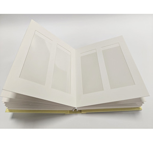 Nuovo Stile Popolare: <span class=keywords><strong>Album</strong></span> Fotografico per Matrimonio in Lino Giallo di Alta Qualità, Copertina Rigida 2x6'', Contiene <span class=keywords><strong>200</strong></span> Strisce Fotografiche - Product Image 1