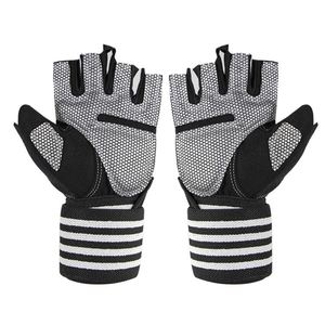Guantes Deportivos Cómodos de Spandex para Gimnasio, Levantamiento de Pesas y Ciclismo, Transpirables, con Bandas de Resistencia para la Palma - Product Image 3