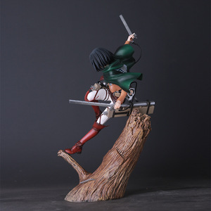 Venta al por mayor de alta calidad OEM PVC plástico Eren figura Mikasa Ackerman figura de acción Attack on Titan Anime figura - Product Image 4