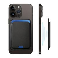 Qi Qiang Super Strong 23-Piece Magnets Magnetic Card Holder & Wallet untuk iPhone Mini PU Leather Fashion Phone Case dengan Slot Kartu