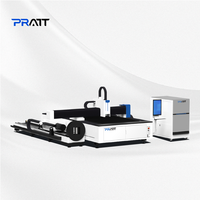 Mesin Pemotong Laser Fiber CNC 4-axis Otomatis Digital Kelas Industri Cypcut Akurasi Tinggi, Tahan Lama, dan Tangguh untuk Pemotongan Plat dan Pipa