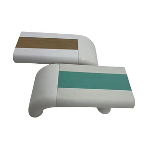 Pasamanos de Pared para Hospital, Diseño Moderno, de PVC y Aleación de Aluminio, Montaje Lateral, Equipo de Seguridad, <span class=keywords><strong>15</strong></span> Colores, Longitud de 4m/unidad, Punto Verde, 138mm - Product Image 5