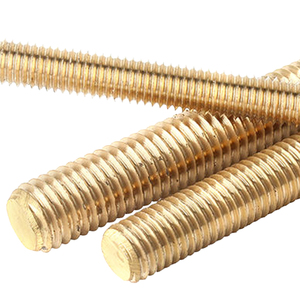 Varilla Roscada de Latón de Alta Calidad, Precio de Fábrica al por Mayor, M3-M16, Grado 4.8, Cabeza Redonda, 25-120 mm - Product Image 4