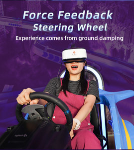 Siège de course VR pour simulateur de parc d'attractions intérieur, machine d'arcade 9D pour centre commercial, jeu multijoueur - Product Image 6