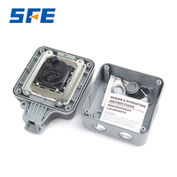 Boîte de prise étanche SFE IP66, 16A, de fabrication allemande, pour extérieur, jardin, pelouse, en ABS+PC, prise industrielle