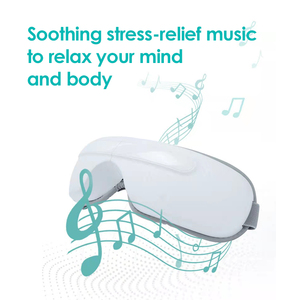 Masajeador de ojos ultrafino de presión de aire, masajeador de vibración de relajación de Ojos de belleza y música con calefacción - Product Image 5