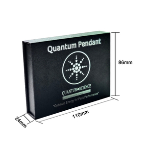 Pendentif énergétique <span class=keywords><strong>quantique</strong></span> ECAMAZ Laval, pendentif énergétique ionique négatif pour la protection contre les EMF, avec boîte cadeau noire - Product Image 4