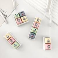 Custom LOGO UV Printing Sublimation Heat Transfer ABS PBT Keycap Fidget Keychain Keycap Keyboard Accessories LOW MOQ