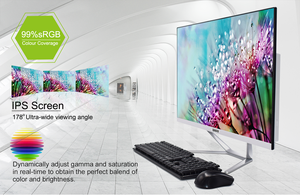 Hystou ऑल-इन-वन कोर i7 9700f डेस्कटॉप पीसी 23.8/27 इंच 4K Lcd डिस्प्ले ddr4 मेमोरी और समर्पित ग्राफिक्स कार्ड - Product Image 4