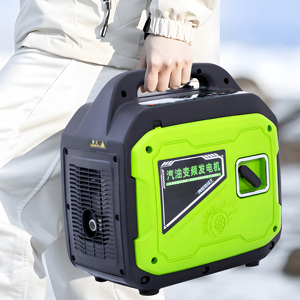 Generador de Gasolina Silencioso de Frecuencia Variable, 4 Tiempos, Refrigerado por Aire, Arranque Automático, 220V 50Hz 4.5KW 80cc, 95% de Eficiencia, Uso Doméstico - Product Image 2