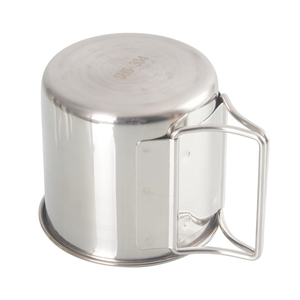 Tazas de Camping de Acero Inoxidable, Taza de Viaje para Escalar, Tazas Portátiles para Senderismo con Asa, Tazas de Café para Oficina - Product Image 2
