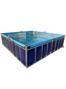 Tanque de Cultivo de Peces Rectangular de PVC, Resistente a Fugas, Duradero, de Tamaño Personalizado - Product Image 6