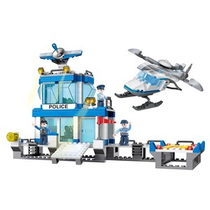 Cogo <span class=keywords><strong>3D</strong></span> Câu Đố Xây Dựng Khối Loạt Thành Phố Thông Minh Tự Làm Xây Dựng Gạch Đồ Chơi Cho Trẻ Em - Product Image 2