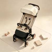 Poussette Urbaine Passing Love pour Bébé, Fourniture en Gros, Capote Intégrale, Stable et Robuste, Fenêtre Peep-a-boo, pour 0 à 3 Ans