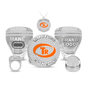 Bagues de championnat de course personnalisées avec votre logo et votre nom de coureur comme bague de championnat Nascar pour les fans - Product Image 6