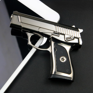 Apparence élégante, <span class=keywords><strong>briquet</strong></span> de luxe en forme de pistolet, <span class=keywords><strong>briquet</strong></span> torche coupe-vent, <span class=keywords><strong>briquet</strong></span> à gaz vintage rechargeable personnalisé, <span class=keywords><strong>briquet</strong></span> en forme de pistolet - Product Image 3