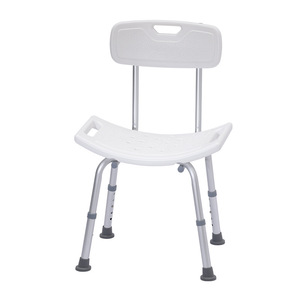 Chaise de douche en alliage d'aluminium avec coussinets antidérapants pour personnes âgées et femmes enceintes, siège de toilette, tabouret de bain - Product Image 3