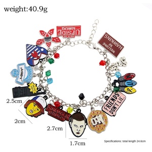 Pulsera de Moda con Diseño de Personaje de Película y Televisión, con Letras y un Animal Peligroso que Come Hombres - Product Image 6