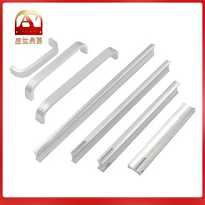Aluminum Alloy Cabinet Door Handle Bar Minimalist Design Durable For Kitchen <b>Wardrobe</b> Shoe Cabinet - Product Image 5