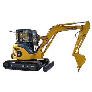 Basse heure de travail Komatsu 55 Mini pelle sur chenilles PC55MR Excavatrice d'occasion 5.5 tonnes Pc55mr Pelle d'occasion en vente bon marché - Product Image 2