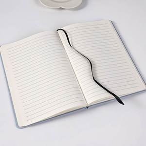 Personalized A5 Hardcover Leather Cover Custom Logo Address Book Planner <b>Journal</b> Notebook with Offset Printing Gift - Product Image 4