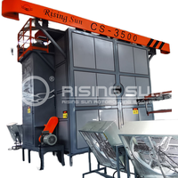 Machine de rotomoulage de navette à économie d'énergie pour la production de réservoirs d'eau Équipement de moulage par rotation en plastique