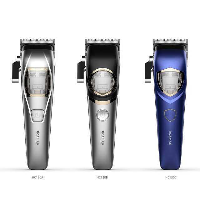 2600mAh Hair Trimmers Clippers Professional Hair Clipper DLC Blade Electric Baber Linear Motor Cordless Hair Clipper