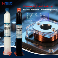 Adhésif époxy durcissant à basse température X-529 Adhésif de résine époxy à un composant pour coller le mastic de bobine en métal du moteur LED