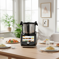 Mixeur de comptoir électrique 1000W avec bol mélangeur en acier inoxydable de 1,25 litre pour smoothies et milkshakes, appareil de cuisine domestique