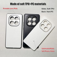 Vente en gros 2d TPU PC Full Printed Sublimation Blank Cell Phone Cases pour Redmi Note 14 Pro 5G