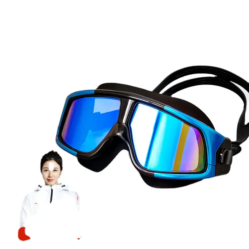 Custom Adult Speed Swim Pool Anti Fog HD placcatura occhiali da vista protezione concorso occhiali da nuoto da corsa occhialini da nuoto