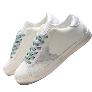 2025 Trending Women's and Men's Brand Skateboard <b>Shoes</b> High Quality Leather Golden Star Walking <b>Shoes</b> Luxury Designer <b>Shoes</b> - Product Image 4