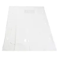 Sac mortuaire en PVC pour adultes, imperméable et anti-infiltration, jetable, sac mortuaire en PEVA, sac de transport de corps pour hôpital