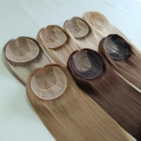 Vente en gros usine : Topper capillaire invisible en cheveux humains européens 100% naturels, base en soie 8x8, 7x7, 6x6, 6x7, avec nœuds invisibles, pour femmes souffrant de perte de cheveux
